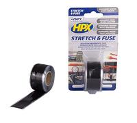 HPX-SZ2503-Cinta vulcanizada Stretch a Fuse Negro (25mm x 3m)