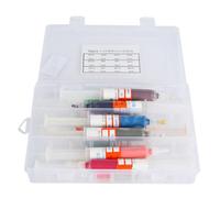 HPZIHUIT 12 Uds pasta compuesta de pulido cera de resina aceitosa abrasivo de de diamante con caja de almacenamiento