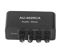 HPZIHUIT Audio Switcher Bidireccional Selector de Divisor de Canal de Sonido Conveniente Mini tamaño sin Ruido para múltiples Dispositivos