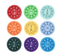 HPZIHUIT Hechos matemáticos Juguete de rotación Colorido adictivo interactivo Aprendizaje matemático Juguetes educativos Juego para adultos Niños (Adición y resta)