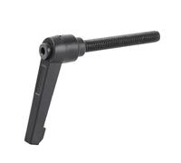 HPZIHUIT M8 16-60mm palanca de sujeción maquinaria manija ajustable bloqueo perilla de rosca macho externa (M8*40)