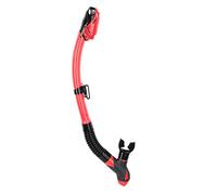 HPZIHUIT Manguera de Tubo de respiración para Buceo de Ballenas Equipo Profesional de Snorkel subacuático seco (Roja)