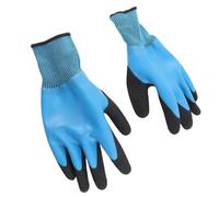 HPZIHUIT Par de guantes aislantes eléctricos retardantes de llama antideslizantes texturizados resistencia al voltaje 400 V guantes de electricista