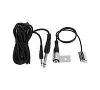 HPZIHUIT Parche de Pastilla de Contacto piezoeléctrico de Metal con Conector de Audio de 6,35 mm para Guitarras clásicas, violín y Ukelele