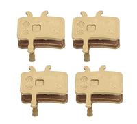 HPZIHUIT Pastillas de freno de disco de bicicleta de montaña Pastillas de freno con base de cobre de metal completo para caminos rurales urbanos (MJ02A)