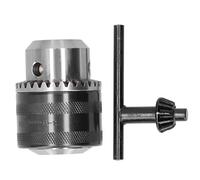 HPZIHUIT Portabrocas + llave de portabrocas Adaptador de martillo rotativo de acero con alto contenido de carbono Herramientas manuales de 3 a 16 mm