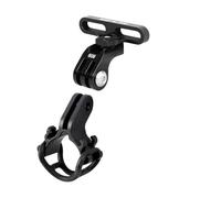 HPZIHUIT Soporte para Manillar de Bicicleta, Soporte para cámara Deportiva, Faro Delantero, aleación de Aluminio anodizado CNC