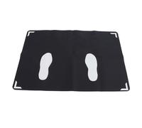 HPZIHUIT Tapete para Golpear Béisbol con Dedos de Los Pies Frente a Goma Habilidades Mejoradas Tapete de Entrenamiento para Práctica de Postura de Bateador de Béisbol para