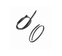 HPZPRPCEW 1 Juego Para Peugeot 307 De Tiras Sellado Para Umbral Puerta Bajo La Moldura Antiincrustante(Izquierda y derecha)