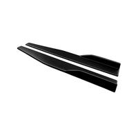 HPZPRPCEW 1 Par 75cm para X1 F48 2016-2022 Extensión De Faldones Laterales Divisor Balancines Protector Arañazos Accesorios Profesionales(Matte Black)