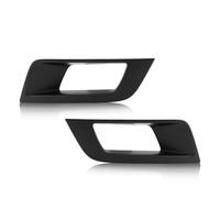 HPZPRPCEW 1 Par Embellecedores Fibrade Carbono Para Faros Antiniebla Delanteros Rejilla Antiniebla Estilo Coche Para Para Ranger 2015-2018 T7 Wildtrak(NEGRO)
