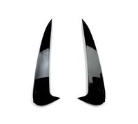 HPZPRPCEW 1 Par para Mercedes para Benz C-Clase Coupé C205 2015-2019 De Alerones Divisores Parachoques Trasero ABS Ventilación Aire(Negro Brillante)
