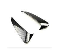 HPZPRPCEW 1 Par para Mercedes para Benz C-Clase Coupé C205 2015-2019 De Alerones Divisores Parachoques Trasero ABS Ventilación Aire(Aspecto de Carbono)