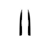 HPZPRPCEW 1 Par para X6 E71 2008-2014 De Alerones La Ventanilla Trasera del Maletero Decoración para Modificación Laterales Traseros Kit Carrocería(Negro Brillante)