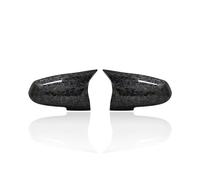 HPZPRPCEW 2 Piezas Para Serie 1 3 4 X Serie-M 220i 328i 420i F20 F21 F22 F23 F30 F32 F33 F36 X1 Cubierta De Espejo Retrovisor Carbono Negro(Forged Carbon Look)