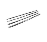 HPZPRPCEW 4 Piezas/juego Para Accord 2008-2012 Diseño De Ventana Coche, Cinturón Puerta Burlete Sello Molduras Deflector Exterior Cromado Lluvia