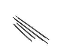 HPZPRPCEW 4 Piezas/juego Para Land Cruiser FJ 2007-2014 Burlete Para Ventana Para Vidrio De Presión Impermeable Tira Sellado