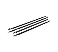 HPZPRPCEW 4 Piezas Para Toyota Para Land Cruiser LC80 Serie 80 1991-1998 Burlete De Goma Para Ventanas Exteriores Moldura Correa Sellado Puerta(NEGRO)