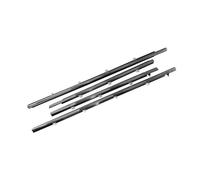 HPZPRPCEW 4PCS Junta Estanqueidad Cristal Ventanilla Puerta Lateral Coche Moldura Banda Sellado Para Spirior Para Accord Para Acura TSX 2009-2014