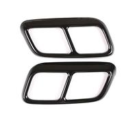 HPZPRPCEW Adecuado Para Los Modelos Para Land Rover Para Range Rover Sport 2018-2020 Piezas Decorativas Tubo De Escape Acero Inoxidable Para Automóvil Cubierta(Negro B)