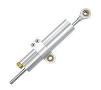 HPZPRPCEW Amortiguador De Dirección Universal Ajustable De Aluminio De 258 Mm Motocicleta Para Triumph(Plata)