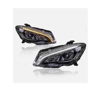 HPZPRPCEW Conjunto De Faros LED Para Mercedes Para Benz CLA W117 CLA200 CLA250 2016 2017 2018 2019 Kit Accesorios Lentes Proyector(Halogen,American version)