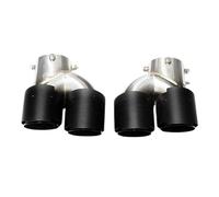 HPZPRPCEW Cuádruple De Fibra De Carbono Para G22 G23 M440i 2021-2022 Silenciador De Doble Tubo De Escape Boquilla Para Sistema De Escape(Carbon Fiber Texture F)