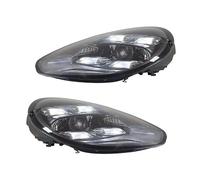 HPZPRPCEW Faros Delanteros Para Porsche Para Panamera 970.1/970.2 Antiguo A Nuevo 2014-2017 Actualización 2022 Matrix LED Faro Delantero Lámpara De Coche