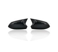 HPZPRPCEW Fibra Carbono Para Toyota Para Corolla Hatchback 2019 2020 Cubierta Espejo Retrovisor Lateral Exterior Embellecedor Tapa Accesorios Para Automóvil(negro brillante)