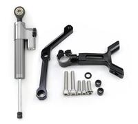 HPZPRPCEW Kit De Montaje Con Soporte Estabilizador Y Amortiguador Dirección Ajustable Para Motocicleta Para Triumph Para Street Triple 765 S/R RS 2017-2023(Model H)