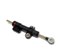 HPZPRPCEW Kit De Montaje Soporte Amortiguador Dirección Ajustable Para Triumph Para Street Triple 1200 RS 2021 2022 2023 2024 2025(NEGRO)