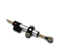 HPZPRPCEW Kit De Montaje Soporte Amortiguador Dirección Ajustable Para Triumph Para Street Triple 1200 RS 2021 2022 2023 2024 2025(Plata)