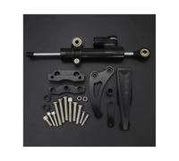 HPZPRPCEW Kit De Soporte Montaje Para Amortiguador Dirección Estabilizado Aluminio CNC Para Motocicleta Para CB650F CB 650 F CB650 CB400F CB500F CB400X 400(Model D)