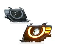 HPZPRPCEW Luces Delanteras De Coche Para Mitsubishi Para Pajero Para Montero V97 V93 V87 V95 2006-2021 Faros DRL Hella 12V Bombillas LED Bi Xenon Lámpara(Left-Hand Drive)
