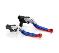 HPZPRPCEW Palanca De Embrague De Freno Extensible Plegable Ajustable Para Motocicletas Para PCX125 PCX150 PCX160 PCX 125 PCX 150 PCX 160(Red Blue)