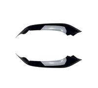 HPZPRPCEW Par para Serie 5 G30 G31 G38 520i 525i 530i 540i M-Sport 2017-2020 De Separadores Parachoques Delantero(Negro Brillante)