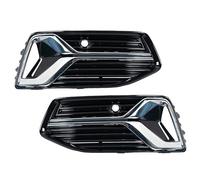 HPZPRPCEW Para A6 C8 Base 2018 2019 2020 2021 2022 2023 Parrilla Coche 4KD807647D 4KD807648D Cubierta Luz Antiniebla Delantera Rejilla Parachoques(Izquierda y derecha)