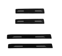 HPZPRPCEW para Alfa para Romeo para Mito Adhesivo Fibra De Carbono Tira Protectora Maletero Antiarañazos Calcomanía Accesorios Auto(4 Piezas de umbral de Puerta)