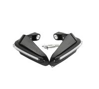 HPZPRPCEW para Aprilia para Pegaso 650 SXV SR 150 RSV RSV4 RS50 para Tuono V4 RS 125 50 Luz LED para Motocross, Guardamanos para(Negro)