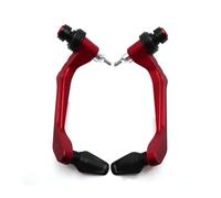 HPZPRPCEW para Aprilia para Pegaso para Benelli 180S TRK 502X BJ250 TNT250 Etc Protector De Manos Universal para Motocicleta Manillar 17-22 Mm(Rojo)