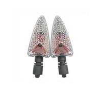 HPZPRPCEW Para Aprilia RS4125 RSV4R 1000R SXV550 Luz De Señal Giro | Para SL750 Para Shiver SMV750 1200 Para Dorsoduro Indicador Señal Giro Motocicleta Luz Intermitente(Claro,36mm)