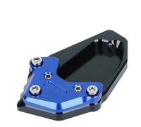 HPZPRPCEW Para B&MW GS1300 R 1300 GS R1300GS ADV Adventure 2023 2024 Soporte Almohadilla Pie Pata Cabra Extensión Ampliación Caballete Lateral Motocicleta(Azul)