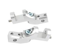HPZPRPCEW Para B&MW R1150RT R1150 R 1150 RT 1150RT 2001-2005 Accesorios de Motocicleta Reposapiés Pasajero Pedal Kit de Bajada(Plata)