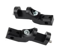 HPZPRPCEW Para B&MW R1150RT R1150 R 1150 RT 1150RT 2001-2005 Accesorios de Motocicleta Reposapiés Pasajero Pedal Kit de Bajada(NEGRO)