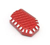 HPZPRPCEW Para Benelli 502C Extensión de Zapata de Freno Trasero Accesorios de Moto CNC Aleación de Aluminio Alargador de Pedal(ROJO)