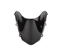 HPZPRPCEW para CBR1000RR CBR 1000RR 1000 RR 04-07 Motocicleta Doble Burbuja Parabrisas Deflector Protector Pantalla De Viento(Negro)