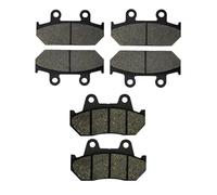 HPZPRPCEW Para GL 1500 Para Goldwing 1988-2000 A Para Aspencade I Interstate SE L CBR1000 F VFR 700 750 Motocicleta Pastillas De Freno Delanteras Y Traseras