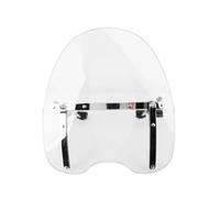 HPZPRPCEW para Harley para Davidson Todos Los Modelos 1970-2015 Parabrisas De Motocicleta 22-25mm Accesorio Montaje Manillar(Claro)