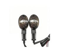 HPZPRPCEW Para KAWASAKI Para Vulcan S650 Señal Giro Delantero Trasero | Para NINJA 250R KLX 250SF Indicador Intermitente Señal Giro Trasero Delantero Motocicleta(Ahumado,1 Pairs)