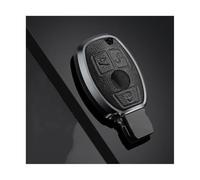 HPZPRPCEW Para Mercedes Para Benz C-Class E-Class GLC300 L260 Le300l Portallaves De Coche Metal Aleación Aluminio Estilo Negocios(NEGRO)